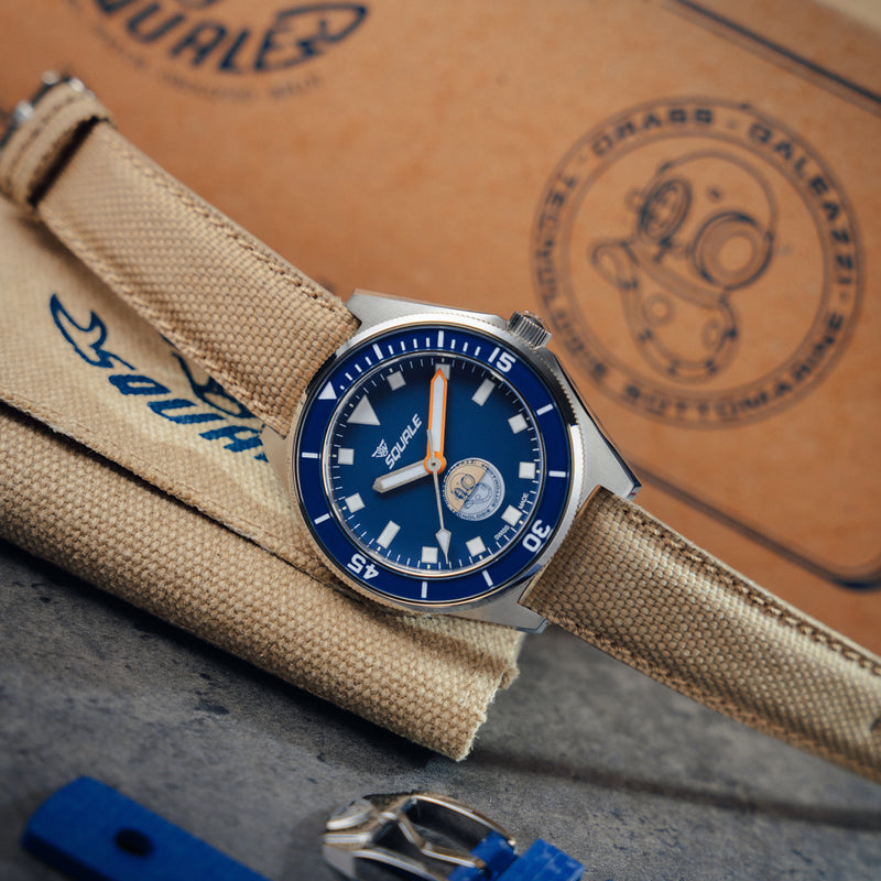 Squale x DRASS Galeazzi Artiglio LE Watch #VONDSSGZZBL.MI
