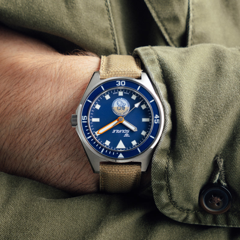 Squale x DRASS Galeazzi Artiglio LE Watch #VONDSSGZZBL.MI