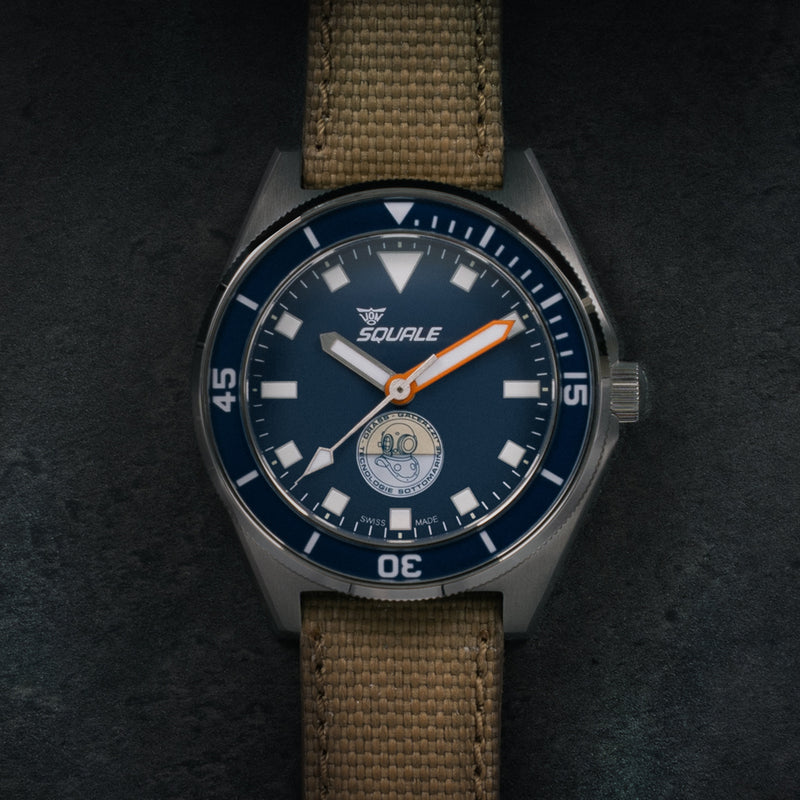 Squale x DRASS Galeazzi Artiglio LE Watch #VONDSSGZZBL.MI