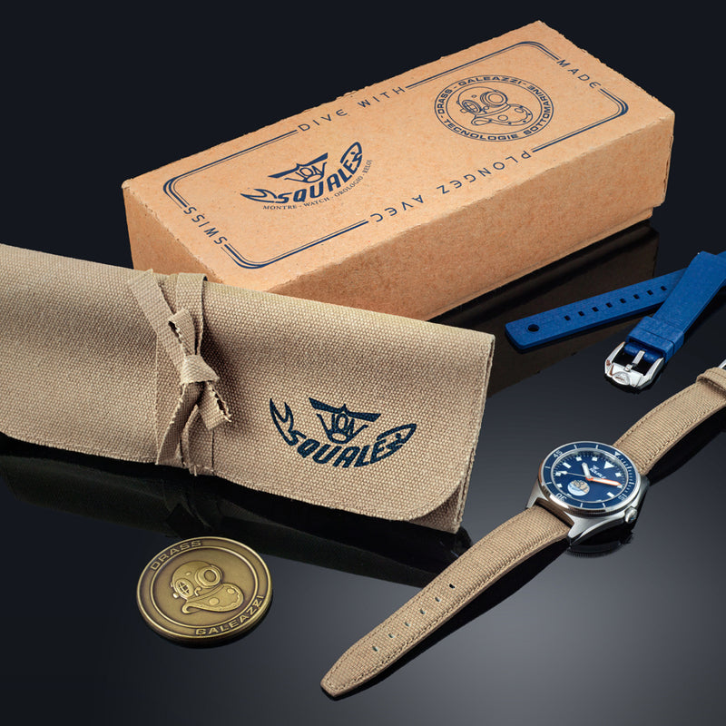 Squale x DRASS Galeazzi Artiglio LE Watch #VONDSSGZZBL.MI