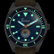 Squale x DRASS Galeazzi Artiglio LE Watch #VONDSSGZZBL.MI