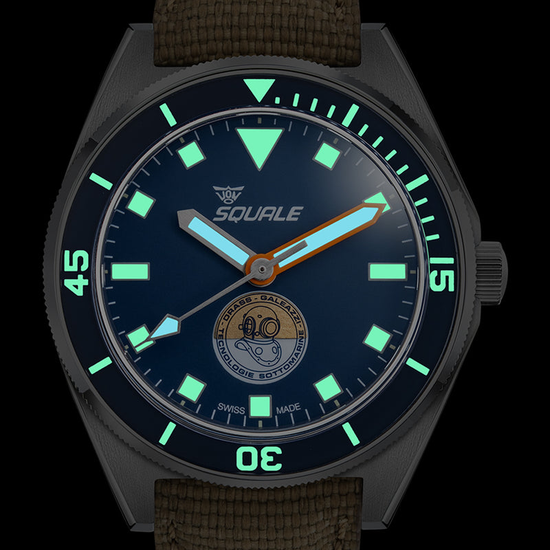 Squale x DRASS Galeazzi Artiglio LE Watch #VONDSSGZZBL.MI