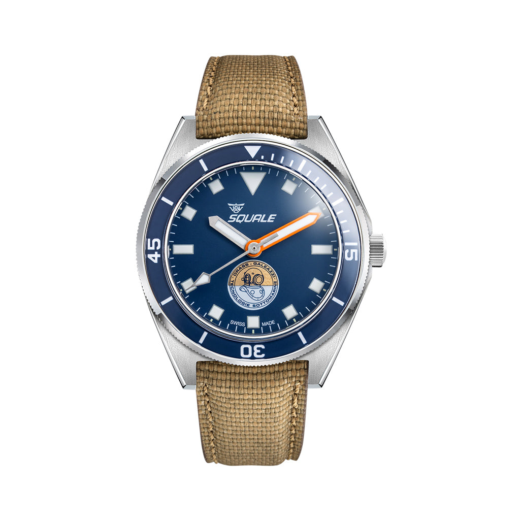 Squale x DRASS Galeazzi Artiglio LE Watch #VONDSSGZZBL.MI — Long
