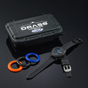 Squale x Drass Periscope Swiss Made Watch with IP Stainless Steel Case #VONDSSPER packaging