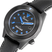 Squale x Drass Periscope Swiss Made Watch with IP Stainless Steel Case #VONDSSPER tilt