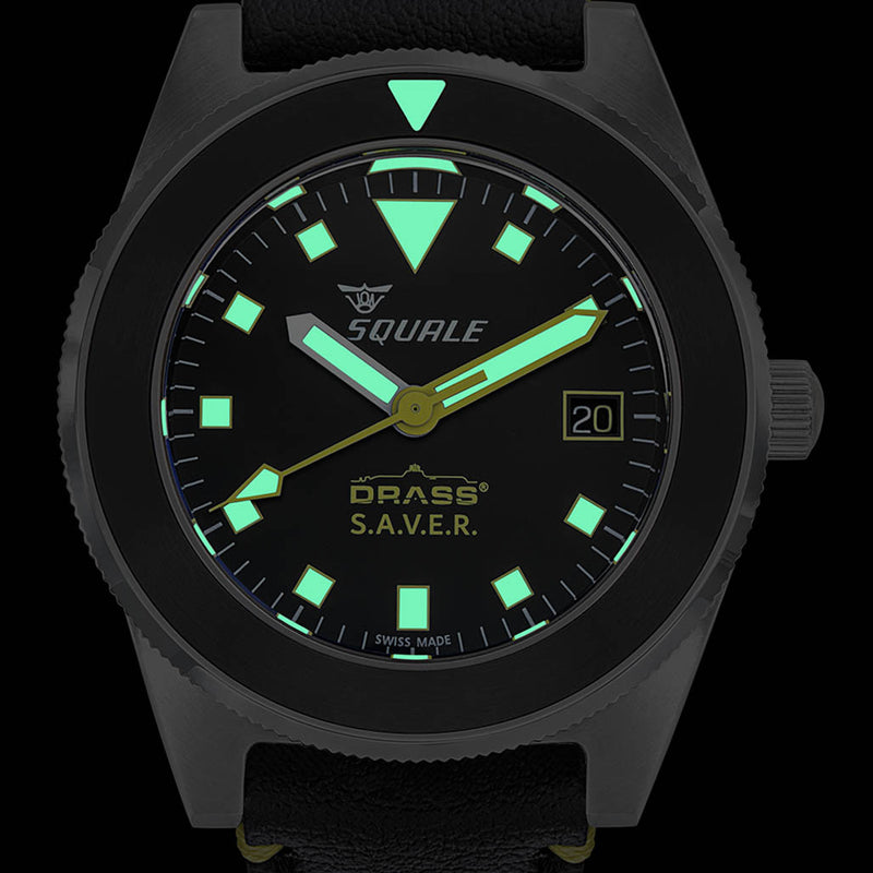 Squale x DRASS S.A.V.E.R. 500M Dive Watch #VONDSSSAVS