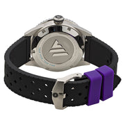 Varsity Automatic Watch with Purple Dial and Yellow Accents #VW-07