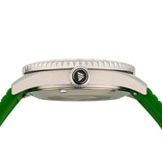 Varsity Automatic Watch with Green Dial, Yellow and White Accents #VW-08