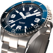 NTH Swiftsure 610-Meter Hi-Beat Automatic Dive Watch with Blue Dial #WW-2K1-SKSN zoom dial