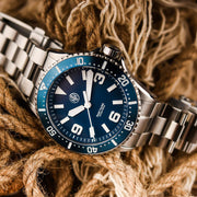 NTH Swiftsure 610-Meter Hi-Beat Automatic Dive Watch with Blue Dial #WW-2K1-SKSN lifestyle