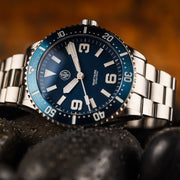 NTH Swiftsure 610-Meter Hi-Beat Automatic Dive Watch with Blue Dial #WW-2K1-SKSN lifestyle