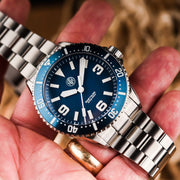 NTH Swiftsure 610-Meter Hi-Beat Automatic Dive Watch with Blue Dial #WW-2K1-SKSN lifestyle