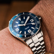 NTH Swiftsure 610-Meter Hi-Beat Automatic Dive Watch with Blue Dial #WW-2K1-SKSN wrist