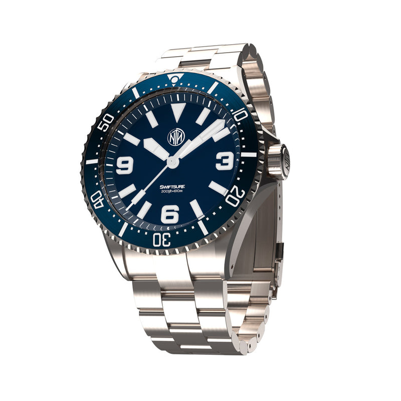 NTH Swiftsure 610-Meter Hi-Beat Automatic Dive Watch with Blue Dial #WW-2K1-SKSN