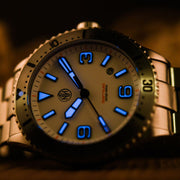 NTH Swiftsure 610-Meter Hi-Beat Automatic Dive Watch with Date #WW-2K1-SWSD lume