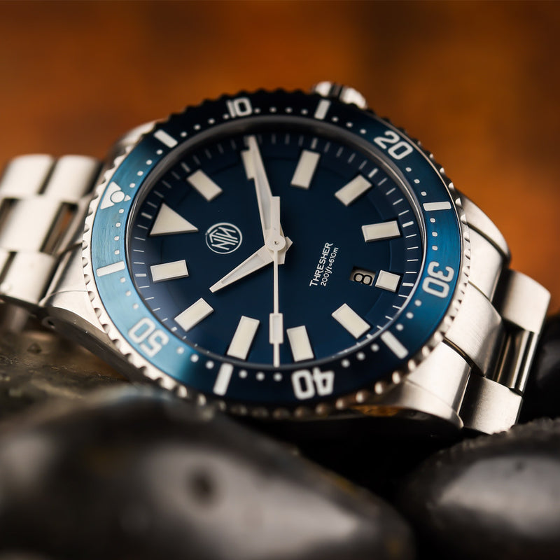 NTH Thresher 610-Meter Hi-Beat Automatic Dive Watch with Date Window #WW-2K1-TESD lifestyle