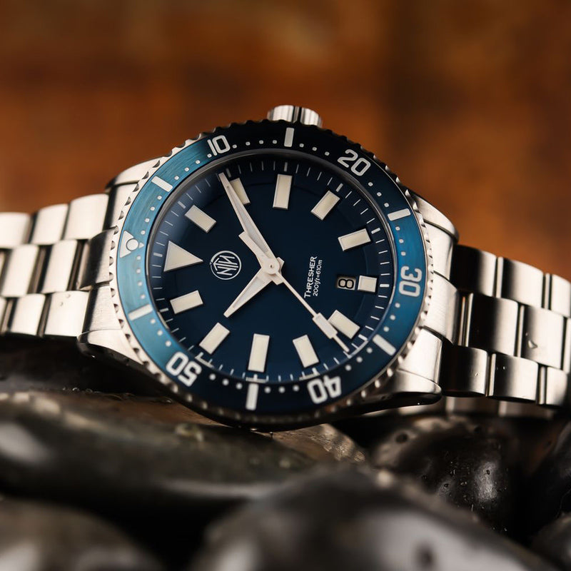 NTH Thresher 610-Meter Hi-Beat Automatic Dive Watch with Date Window #WW-2K1-TESD lifestyle