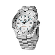 NTH Polar White Hi-Beat Automatic Dive Watch with Date #WW-NTH-BPWD