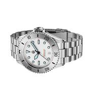 NTH Polar White Hi-Beat Automatic Dive Watch with Date #WW-NTH-BPWD