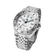 NTH Polar White Hi-Beat Automatic Dive Watch with Date #WW-NTH-BPWDB