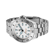 NTH Polar White Hi-Beat Automatic Dive Watch without Date #WW-NTH-BPWN