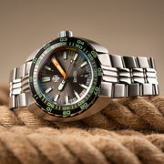 NTH DevilRay 500-Meter Automatic Dive Watch with Black Dial and Date #WW-NTH-DRKD lifestyle