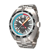 NTH DevilRay 500-Meter Automatic Dive Watch with Black Dial and GMT Function #WW-NTH-DRKG