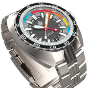 NTH DevilRay 500-Meter Automatic Dive Watch with Black Dial and GMT Function #WW-NTH-DRKG lifestyle
