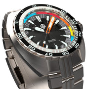 NTH DevilRay 500-Meter Automatic Dive Watch with Black Dial #WW-NTH-DRKN  lifestyle