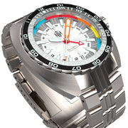 NTH DevilRay 500-Meter Automatic Dive Watch with White Dial and GMT Function #WW-NTH-DRWG lifestyle