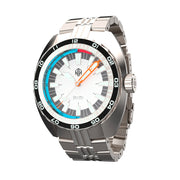 NTH DevilRay 500-Meter Automatic Dive Watch with White Dial #WW-NTH-DRWN