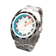 NTH DevilRay 500-Meter Automatic Dive Watch with White Dial #WW-NTH-DRWN tilt