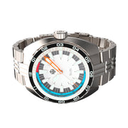 NTH DevilRay 500-Meter Automatic Dive Watch with White Dial #WW-NTH-DRWN side
