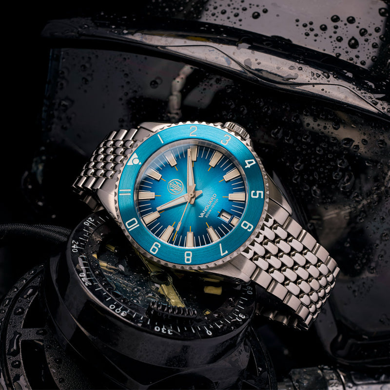 NTH Vanguard 300-Meter Hi-Beat Automatic Dive Watch with Date #WW-NTH-VGED lifestyle