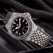 NTH Legends Series Amphion  Commando Dive Watch with Date #WW-NTHL-ACKDB