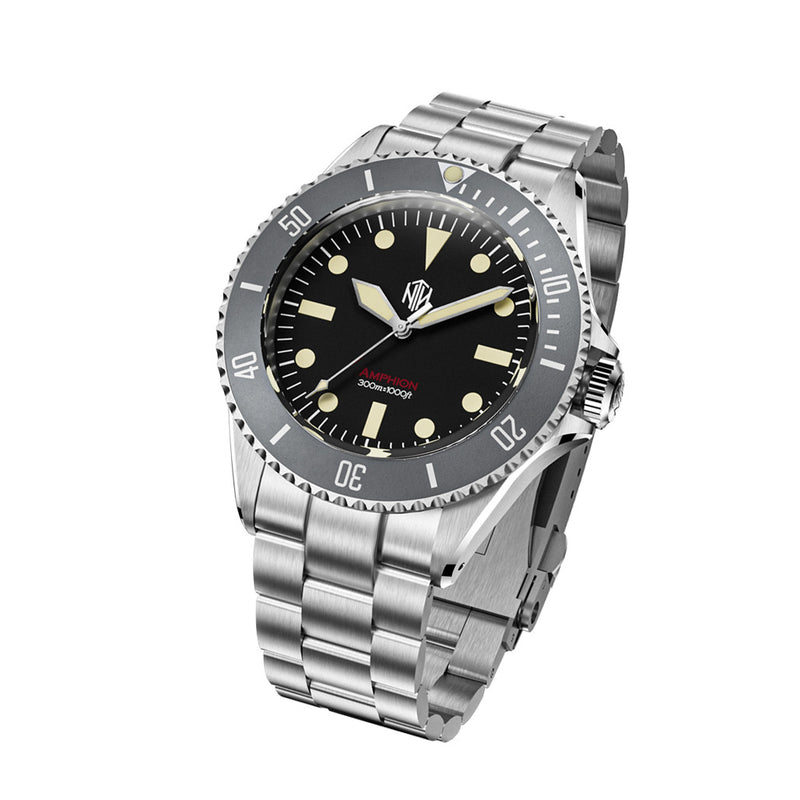NTH Legends Series Amphion Commando Dive Watch without Date #WW-NTHL-ACKN