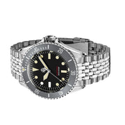 NTH Legends Series Amphion Commando with Black Dial Dive Watch without Date #WW-NTHL-ACKNB