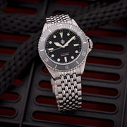 NTH Legends Series Amphion Commando with Black Dial Dive Watch without Date #WW-NTHL-ACKNB