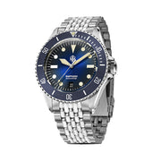 NTH Legends Series Amphion Midnight Blue Dive Watch with Date #WW-NTHL-AMEDB