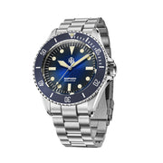 NTH Legends Series Amphion Midnight Blue Dive Watch without Date #WW-NTHL-AMEN