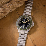 NTH Legends Series Barracuda Vintage Green Dive Watch without Date #WW-NTHL-BVGN