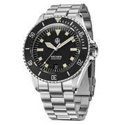 NTH Legends Series Näcken Vintage Black Dive Watch with Date #WW-NTHL-NVKD