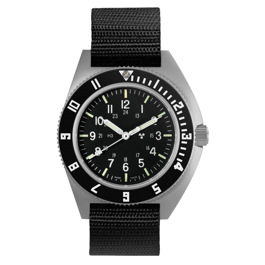 Marathon Swiss 41mm Steel Navigator (no date) with Tritium Tubes