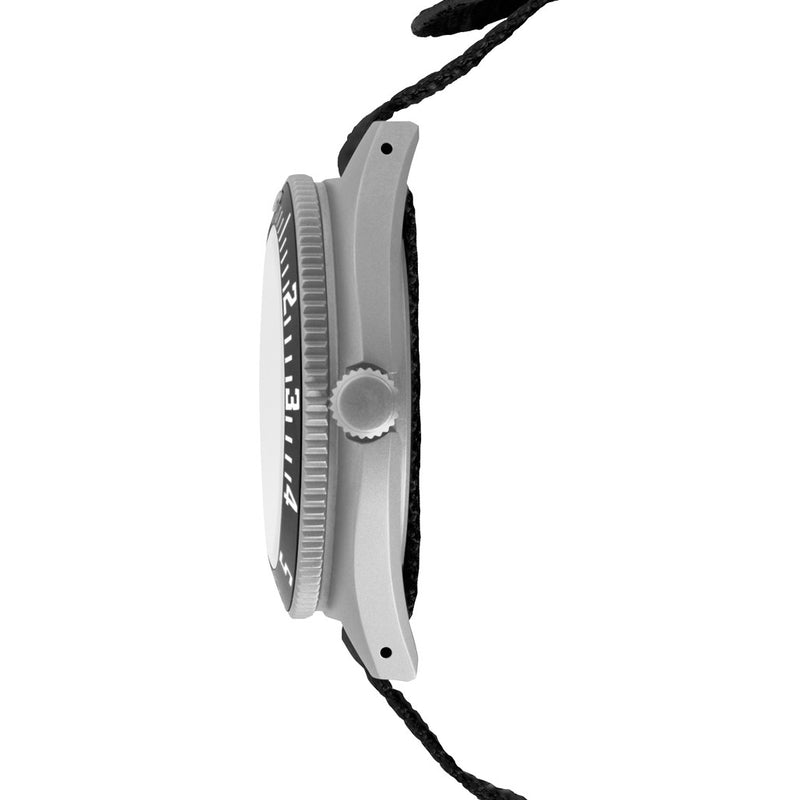 Marathon Swiss 41mm Steel Navigator (no date) with Tritium Tubes on Ballistic Strap #WW194001SS-0801