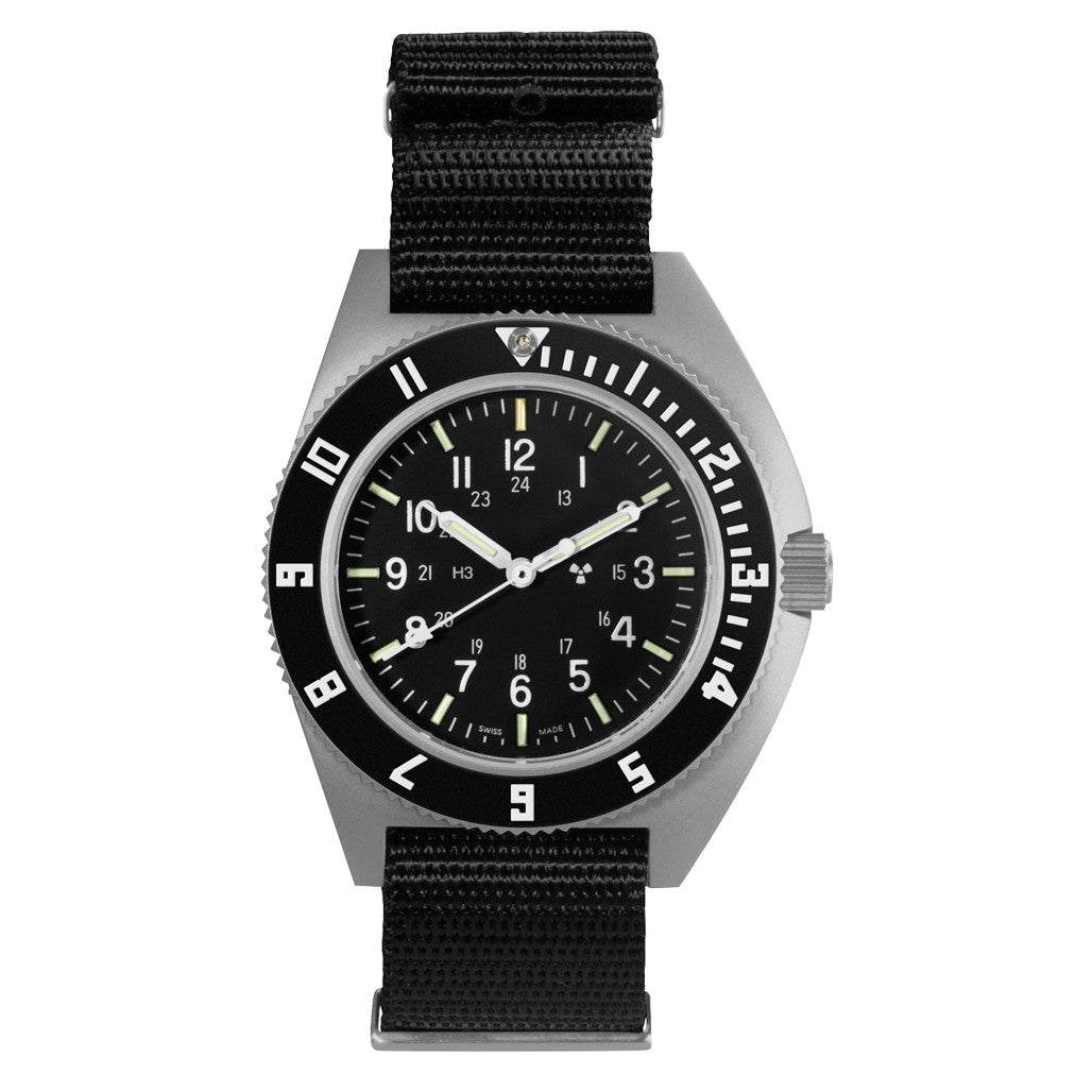 Marathon Swiss 41mm Steel Navigator (no date) with Tritium Tubes
