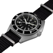 Marathon Swiss 41mm Steel Navigator (no date) with Tritium Tubes on DEFSTAN Nylon Strap #WW194001SS-0802