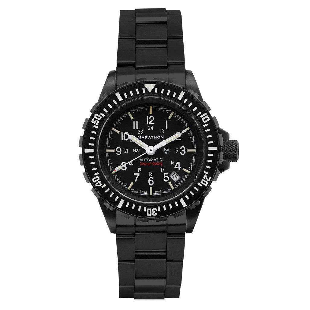 Marathon GSAR Swiss Automatic Anthracite Dive Watch with sapphire