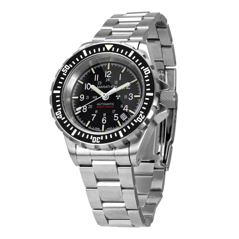 Marathon GSAR Automatic Military Divers Watch (without markings) on Bracelet #WW194006SS-0112