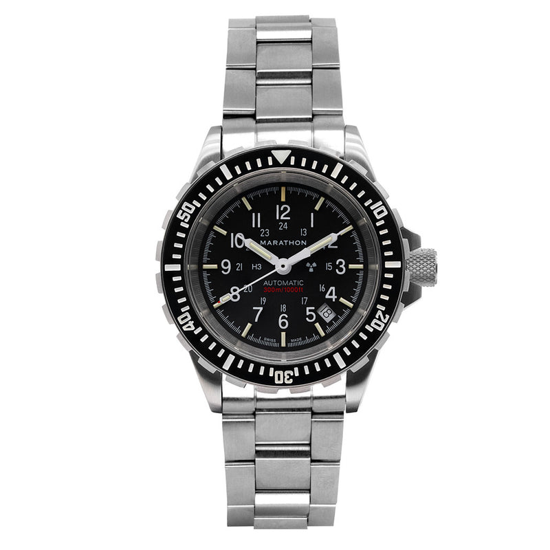 Marathon GSAR Automatic Military Divers Watch (without markings) on Bracelet #WW194006SS-0112