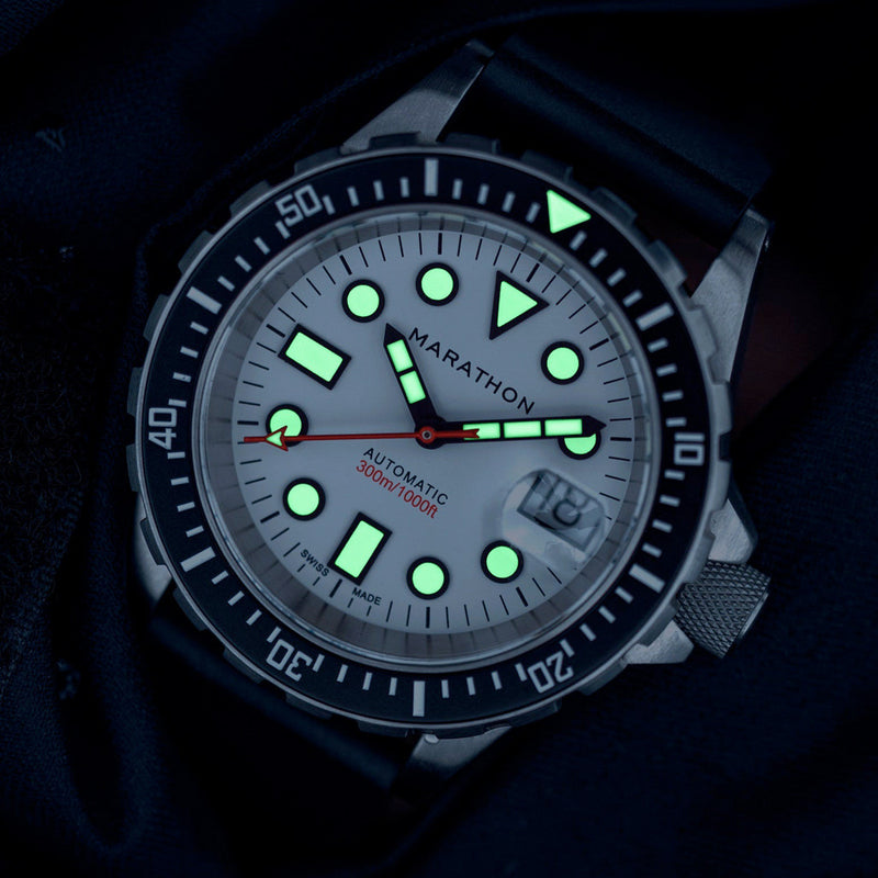 Marathon 41mm OSAR-D Arctic Edition Military Divers Watch #WW194006SS-2530